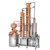300L Copper Whiskey Vodka Still Distillation Equipment Column Price Brewery Plant