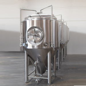 500L Double Wall Dimple Jacket Stainles Steel Conical Insulated Beer Fermentation Tank beschikbaar
