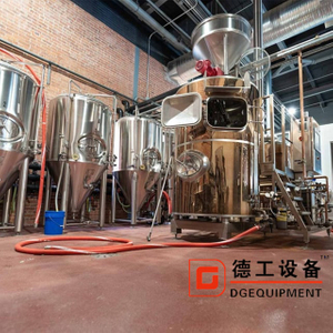 1000L Aangepaste automatische conische bierbrouwketel en fermentatietank Compleet bierbrouwmateriaal